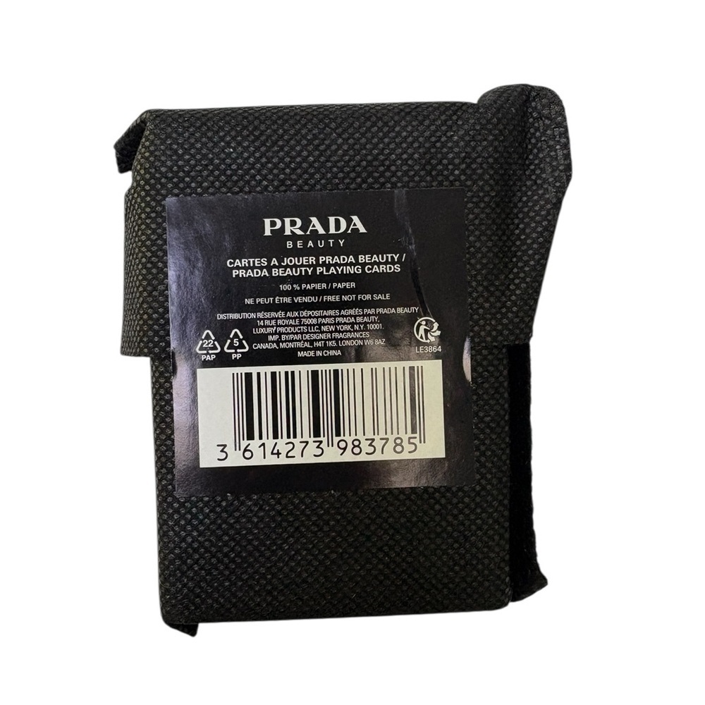 Prada Beauty Limited Edition Robot Playing Card Deck – Brand New Sealed - Picture 2 of 3